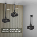 Mount-It! Heavy-Duty Projector Ceiling Mount (29.3 to 45.1" Extension)