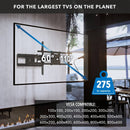Mount-It! Beast Full-Motion Weatherproof Wall Mount for 60 to 110" Displays