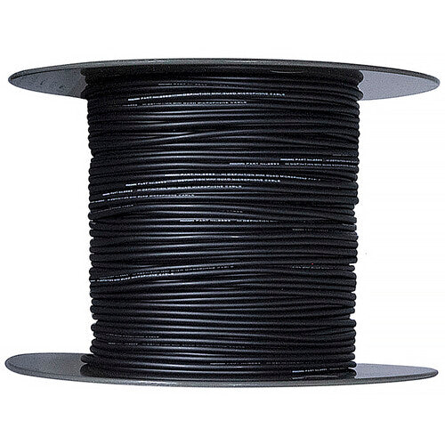 Mogami W2893 Neglex Quad Miniature Superflexible Mic Bulk Cable (Black, 656')