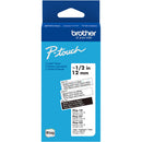 Brother Btag Label Tape for P-Touch PT-N10, PT-N20 & PT-N25BT (Set of 3, White/Clear, Black/White, White/Black, 0.5" x 13.1')