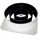 City Theatrical Concentric Ring for S4 PAR Fixtures (7.5 x 7.5 x 2", White)