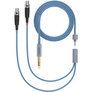 Dekoni Audio Ensemble 1/4" 52" Nylon Wrapped Cable with 4-Pin Mini XLR Headphone Connector