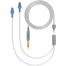Dekoni Audio Ensemble 1/4" Braided Cable with HD600 Headphone Connectors (52")