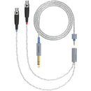 Dekoni Audio Ensemble 1/4" Braided Cable with 4-Pin Mini XLR Headphone Connectors (52")