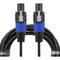 Gator Backline Series Twist Lock Connector to Twist Lock Connector Speaker Cable (10')