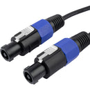 Gator Backline Series Twist Lock Connector to Twist Lock Connector Speaker Cable (10')