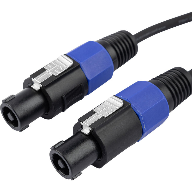 Gator Backline Series Twist Lock Connector to Twist Lock Connector Speaker Cable (10')