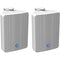 AtlasIED SM63T-WH Strategy Series 6.5" 2-Way 32W Passive Surface Mount Loudspeaker with Transformer (White, Pair)
