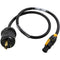 Lex Products 36" L6-20 Plug To Powercon True1 Connector
