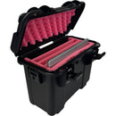 Turtle Waterproof Hard Case with Anti-Static Foam for 3 Laptops