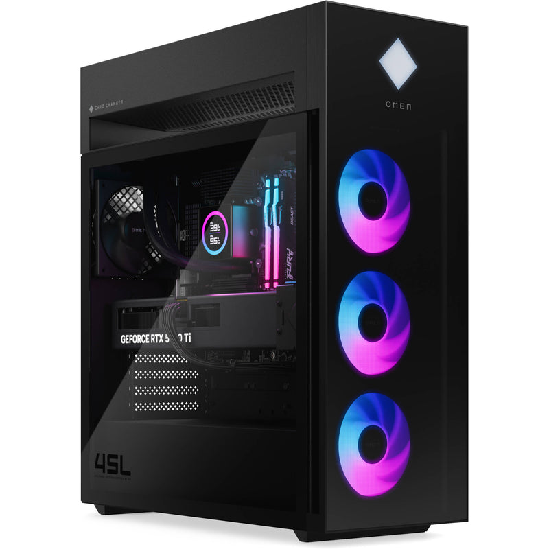 HP OMEN 45L GT22-3060 Gaming Desktop (Ultra 7-265K, 32GB, 1TB SSD, RTX 5070 Ti, Windows 11 Pro)