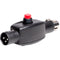 Sescom SES-IL-LPTT Inline XLR Female to Male Push-to-Talk On/Off Switch
