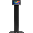 CTA Digital Premium Locking Floor Stand Kiosk with Enclosed Printer Storage & Cable Management