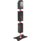 CTA Digital Premium Locking Floor Stand Kiosk with Enclosed Printer Storage & Cable Management