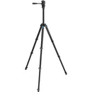 Sirui L-224F Carbon Fiber Video Tripod with KV-5 Pan/Tilt Head