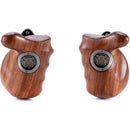 Tilta Advanced Side Wooden Handles (Pair, NATO Rail, Black)