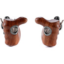 Tilta Advanced Side Wooden Handles (Pair, NATO Rail, Black)