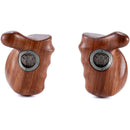 Tilta Advanced Side Wooden Handles (Pair, Anti-Twist 1/4-20", Black)