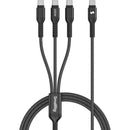SmallRig USB-C Straight-to-Right Angled Coiled Cable & 3-in-1 USB-C Power Cable Kit