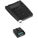 Watson Duo LCD Battery Charger Kit with 2 x BP-900 Series Battery Plates