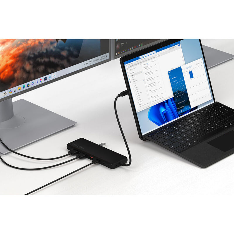 Satechi USB-C 13-in-1 Triple Display Multi-Port Adapter
