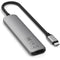 Satechi Slim USB-C 6-in-1 Multi-Port Adapter (Gray)