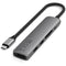 Satechi Slim USB-C 6-in-1 Multi-Port Adapter (Gray)
