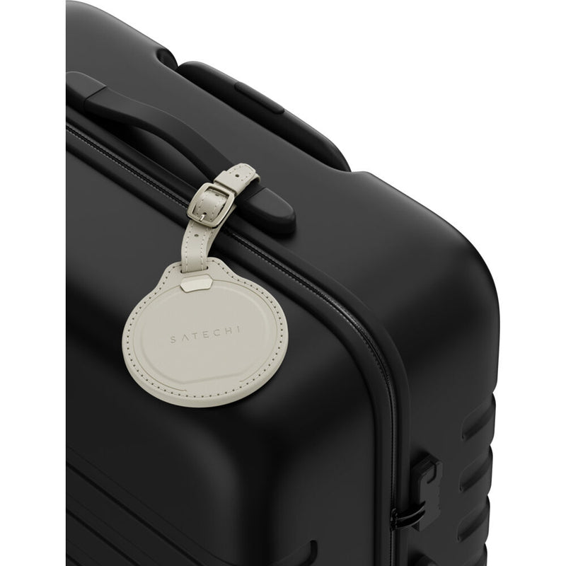 Satechi Vegan Leather FindAll Luggage Tracking Tag (Sand)