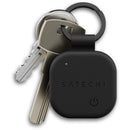 Satechi Vegan-Leather Findall Keychain (Black)
