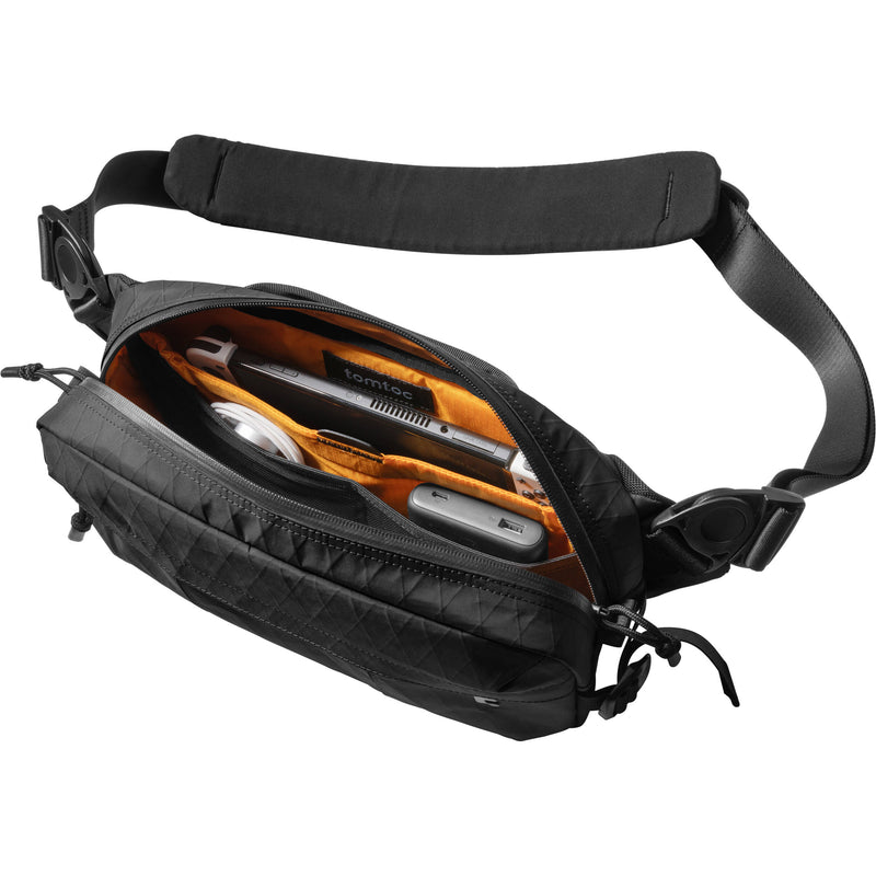 tomtoc Wander-T26 X-Pac Daily Sling (Black, 5.5L)