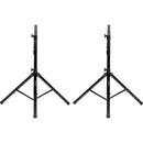 Gator Aluminum Tripod Speaker Stand Set with Deluxe Bag