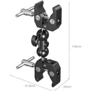 SmallRig Dual-Head Crab-Style Clamp