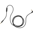 AIAIAI C01 Straight Cable with Inline Mic (3.9', Black)