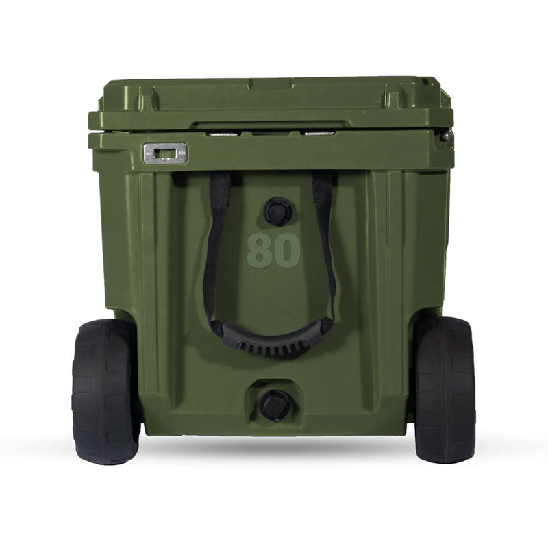 ROAM Adventure 80 qt Rolling Rugged Cooler (OD Green)