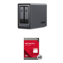 UGREEN 36TB NASync DXP2800 2-Bay NAS Enclosure Kit (2 x 18TB)