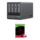 UGREEN 96TB NASync DXP4800 4-Bay NAS Enclosure Kit (4 x 24TB)