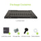 IOGEAR Heavy Duty Vented Adjustable Depth Fixed Rack Shelf (1 RU, 19.5 to 27.6")