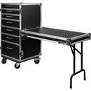 Gator GTOUR-WORKST7 Drawer Case with Fold-Out Table