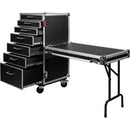 Gator GTOUR-WORKST7 Drawer Case with Fold-Out Table
