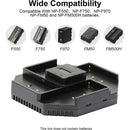 ZITAY High-Power NP-F Fast Quad Charger