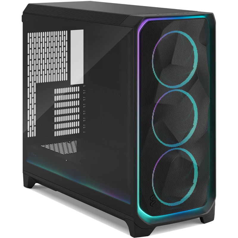 Fractal Design Meshify 3 XL Ambience Pro RGB Full Tower Case (Black with Tinted Tempered Glass)