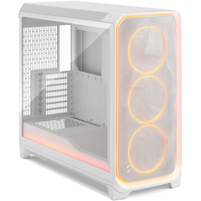 Fractal Design Meshify 3 XL Ambience Pro RGB Full Tower Case (White with Clear Tempered Glass)