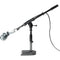 Gator Rok-It Bass Drum/Boom Combo Low Profile Mic Stand