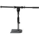 Gator Rok-It Bass Drum/Boom Combo Low Profile Mic Stand