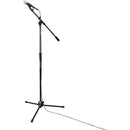 Gator Rok-It Heavy-Duty Telescoping Boom Mic Stand with Metal Leg Housing