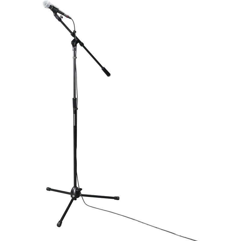Gator Rok-It Heavy-Duty Telescoping Boom Mic Stand with Metal Leg Housing