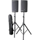 Gator Rok-It Aluminum Tripod Speaker Stand Set with Bag