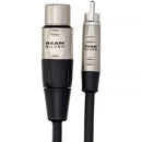 Hosa Technology HXR-015 Unbalanced 3-Pin XLR Female to RCA Male Audio Cable (15')