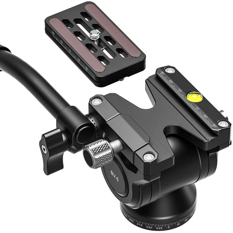 Leofoto Reversible Travel Tripod with BV-5B Mini Fluid Head