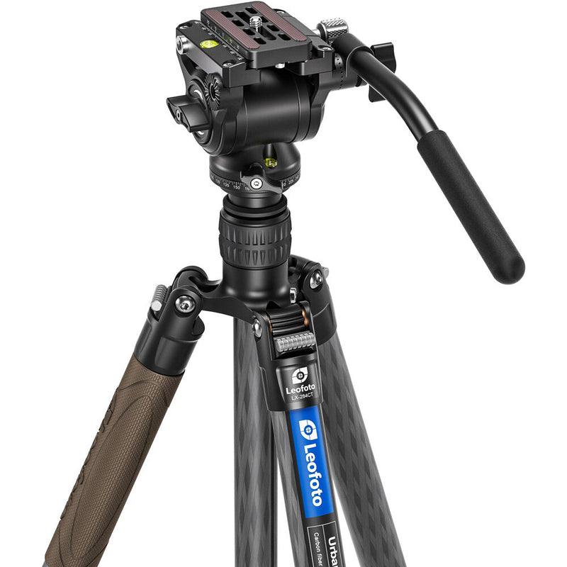 Leofoto Reversible Travel Tripod with BV-5B Mini Fluid Head